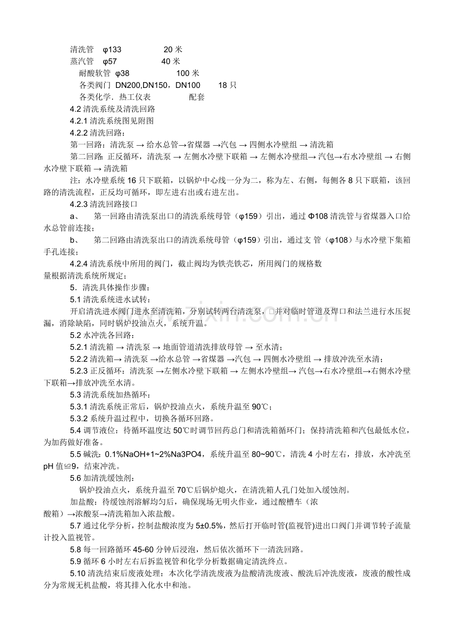 锅炉化学清洗施工组织设计方案.doc_第2页