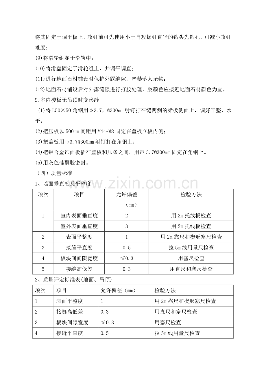 变形缝安装施工方案.doc_第3页