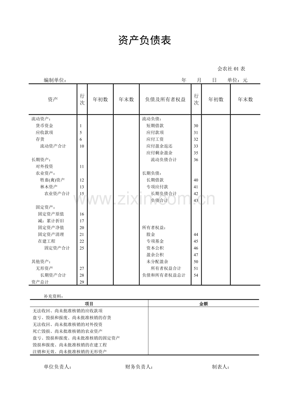 农民专业合作社专业财务报表.doc_第1页