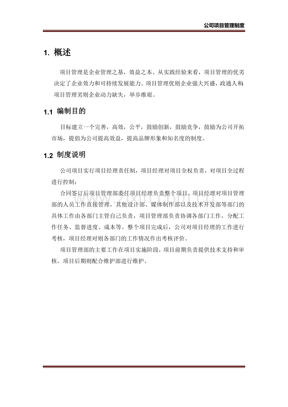 公司项目管理流程和制度.docx_第2页