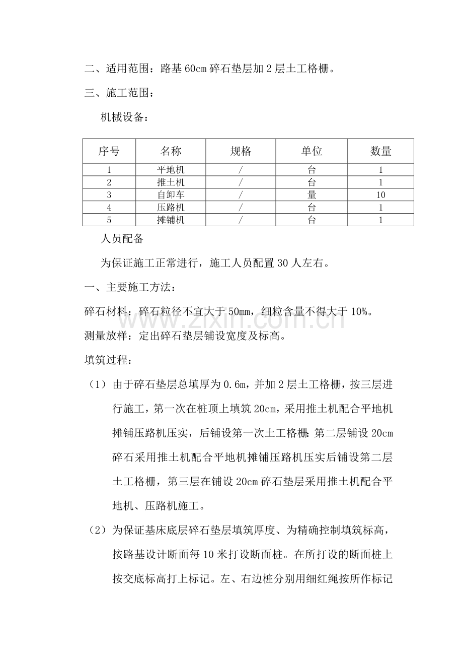 路基碎石垫层施工技术交底.doc_第2页