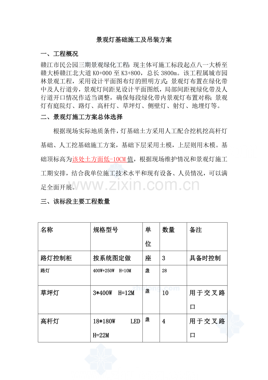 灯具安装施工方案.doc_第2页