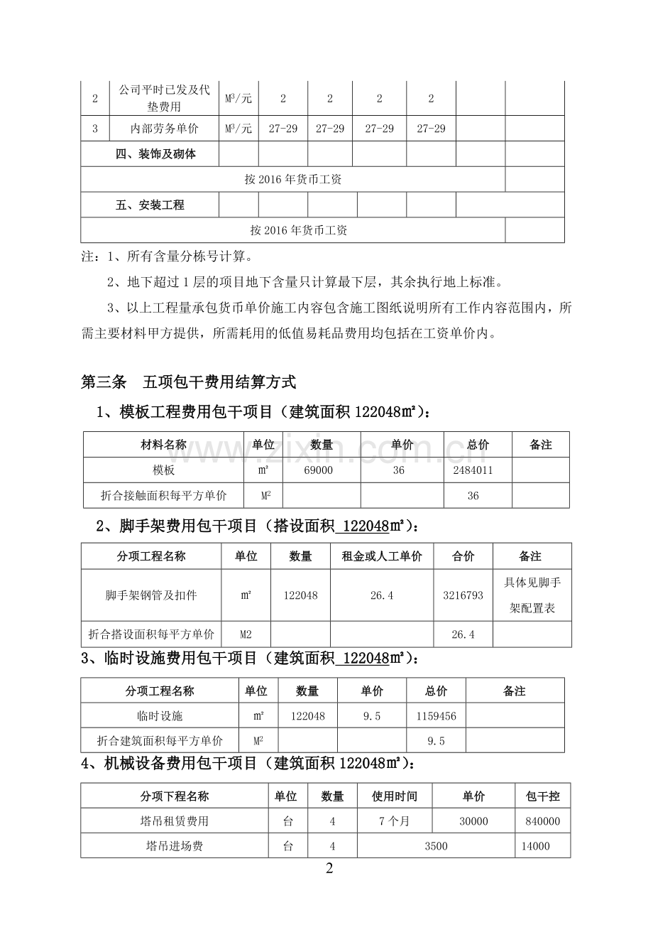 6-1.公司模拟股份承包合同.doc_第2页