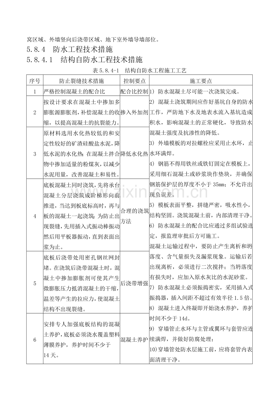 防水工程施工方案及技术措施.doc_第2页