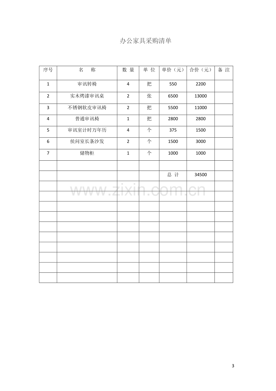 办公家具采购合同范本.docx_第3页