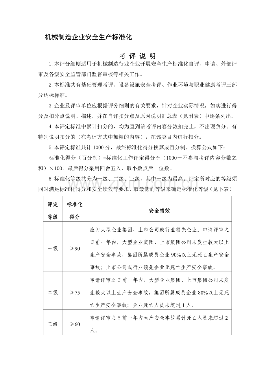 机械制造企业安全生产标准化.doc_第1页