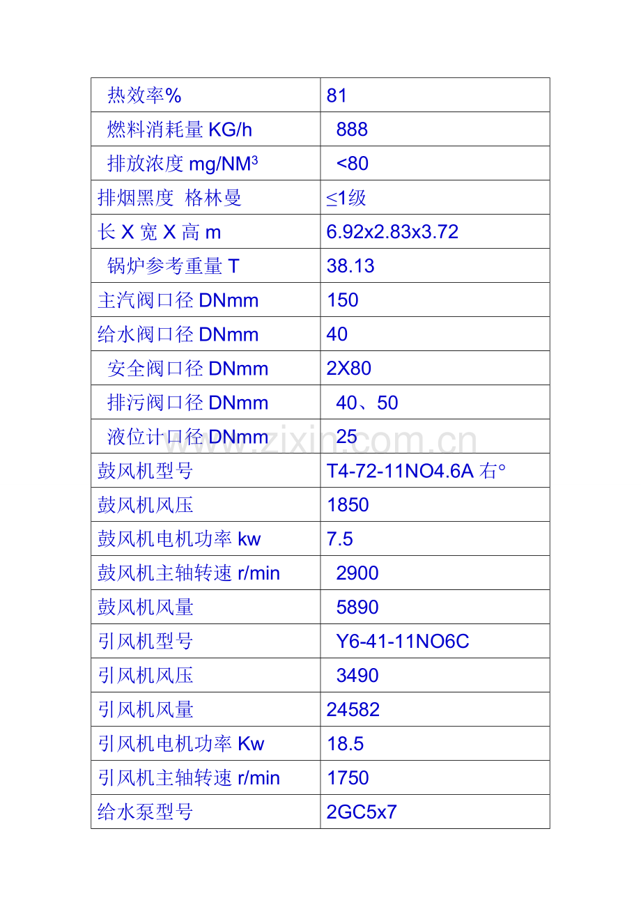 卧式6吨燃煤蒸汽锅炉技术方案.doc_第2页