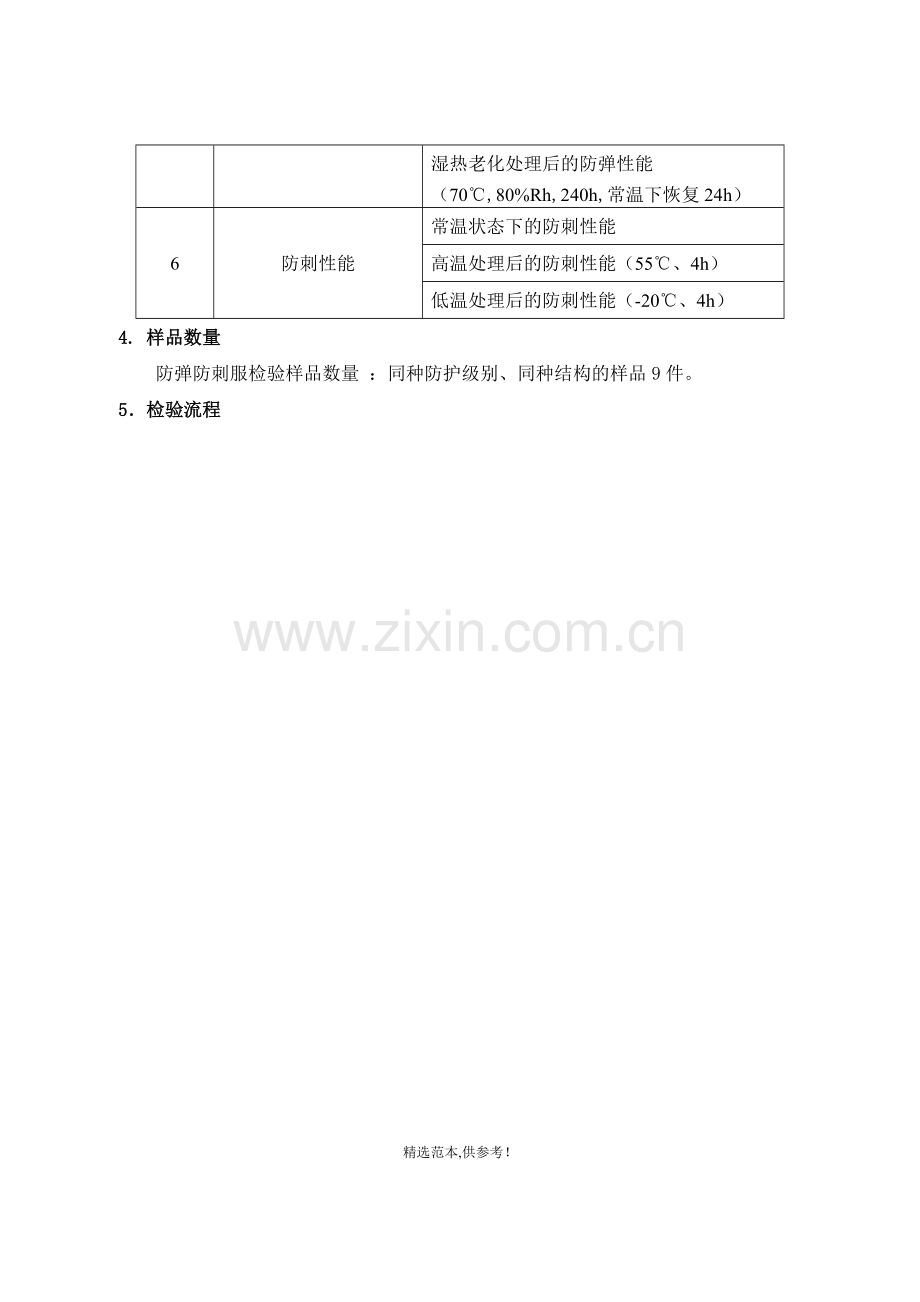 防弹防刺服检验实施细则完整版本.doc_第3页