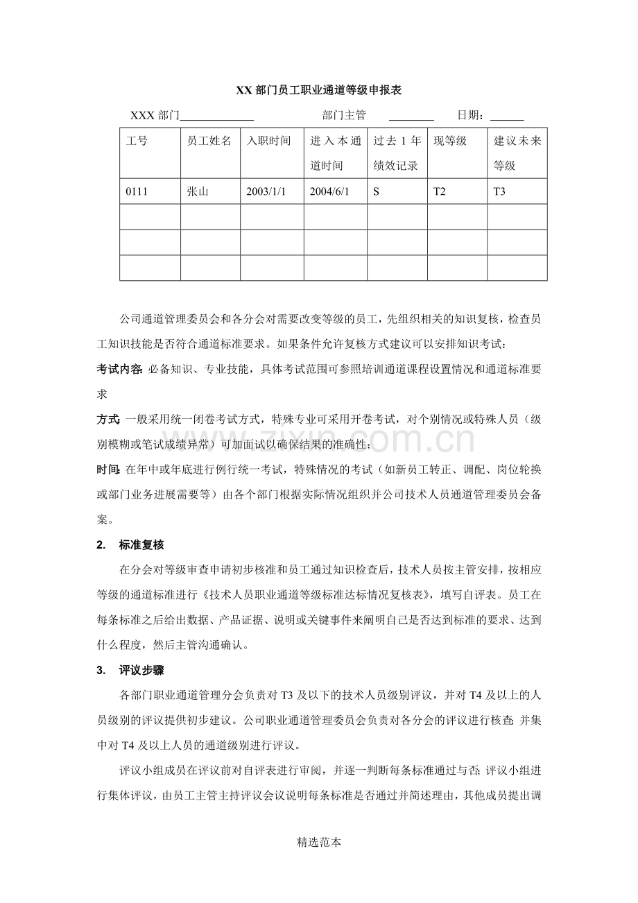 腾讯技术人员职业通道等级评定办法.doc_第3页