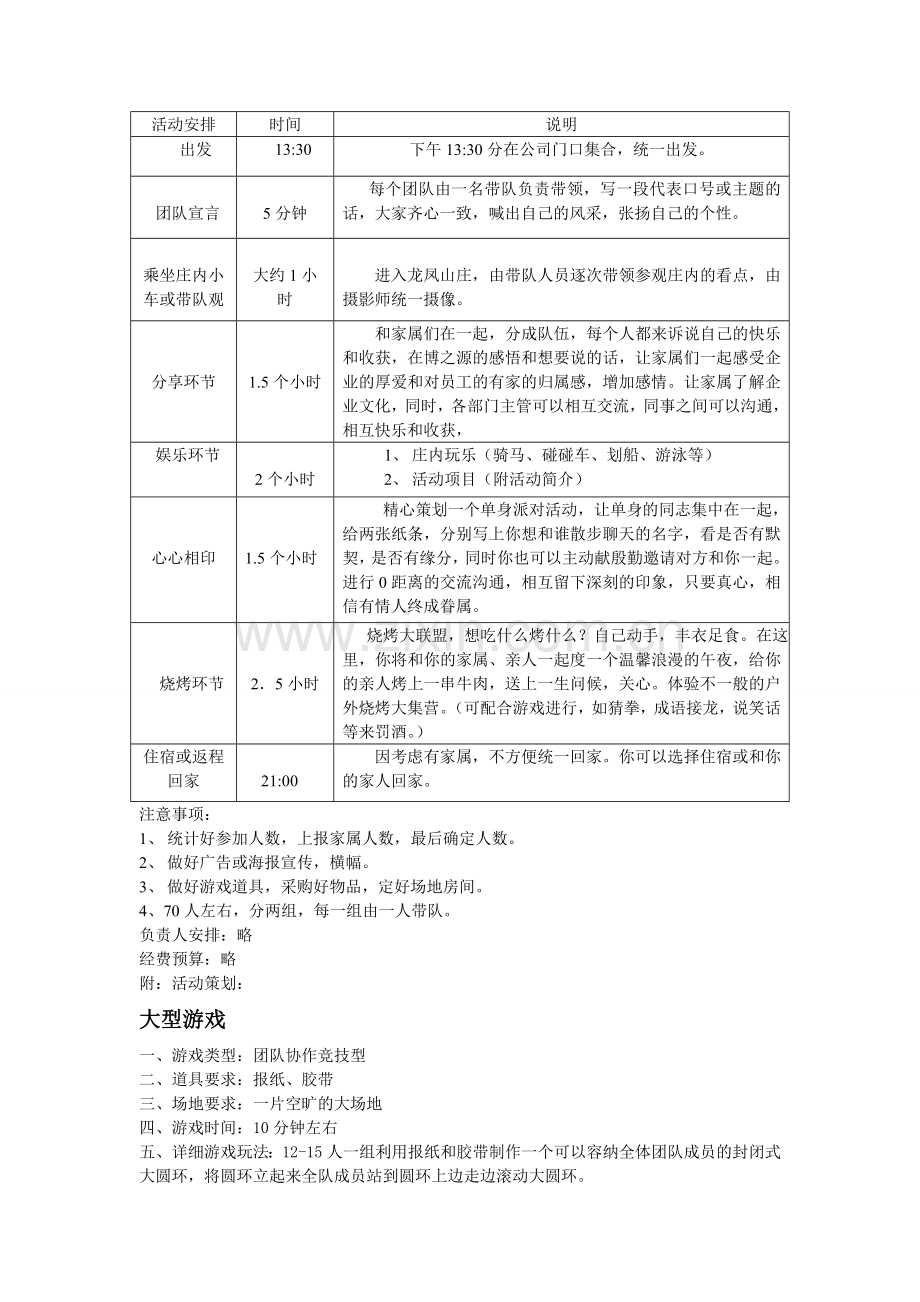 公司度假活动方案.doc_第3页