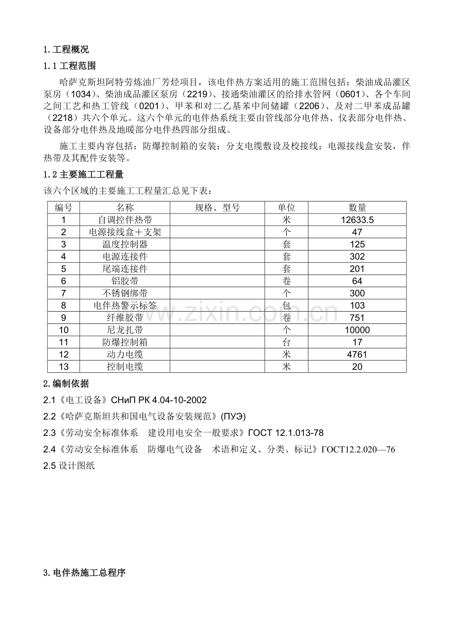 电伴热施工方案8.6.doc_第2页