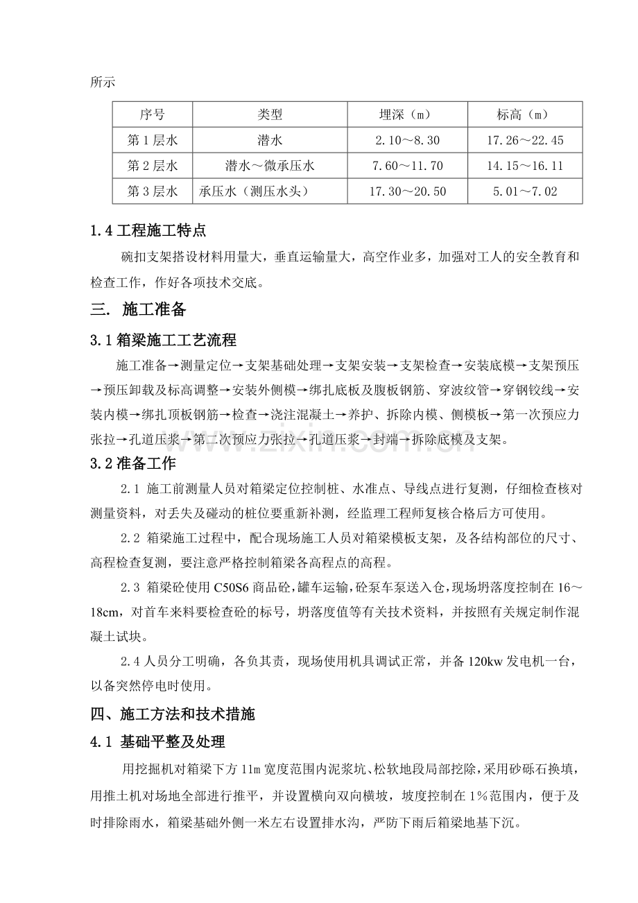 满堂支架现浇预应力箱梁施工.doc_第2页