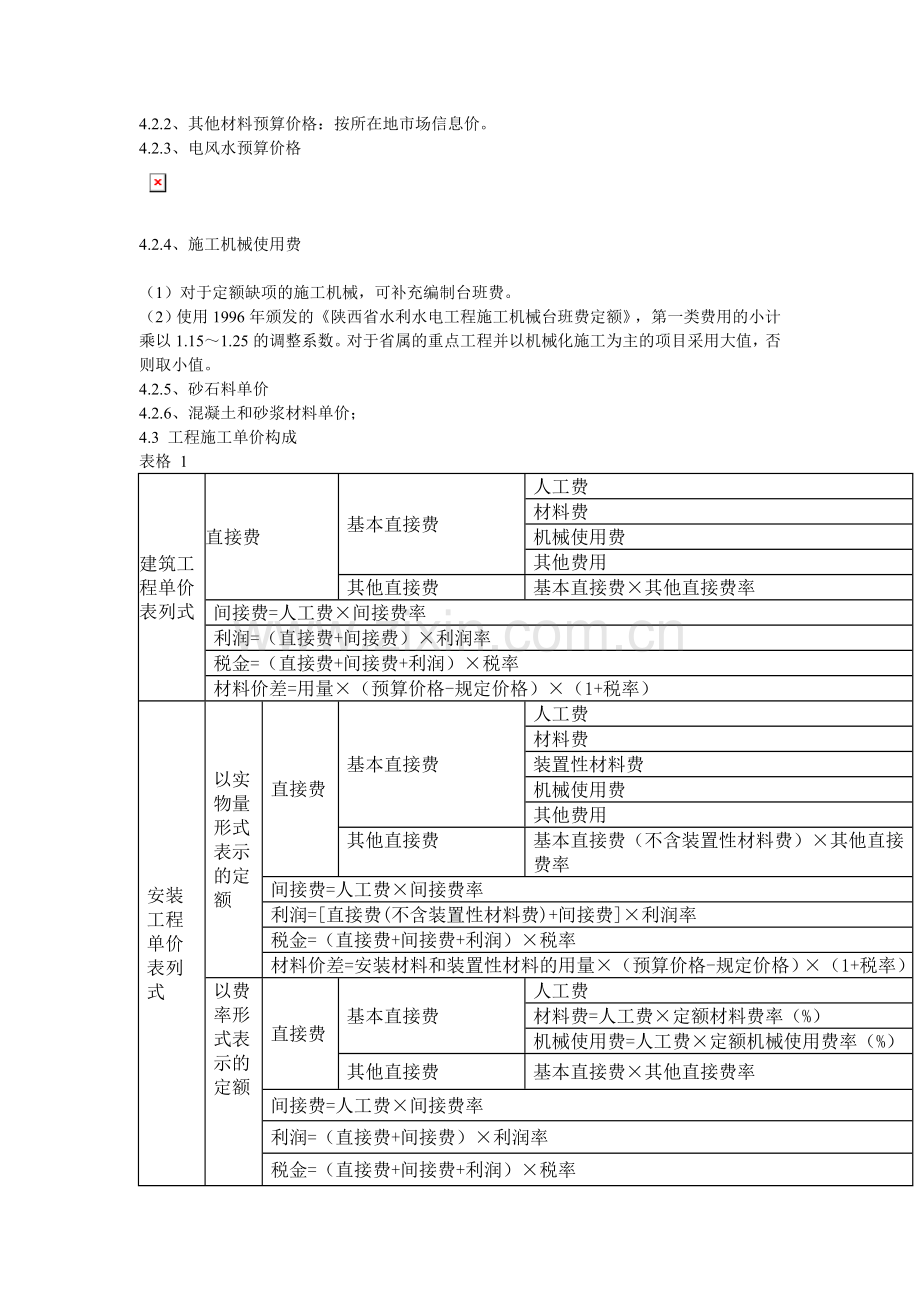 陕西省水利水电工程概预算编制.doc_第2页