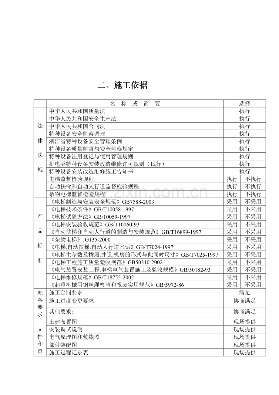 电梯施工方案空白-.doc_第3页