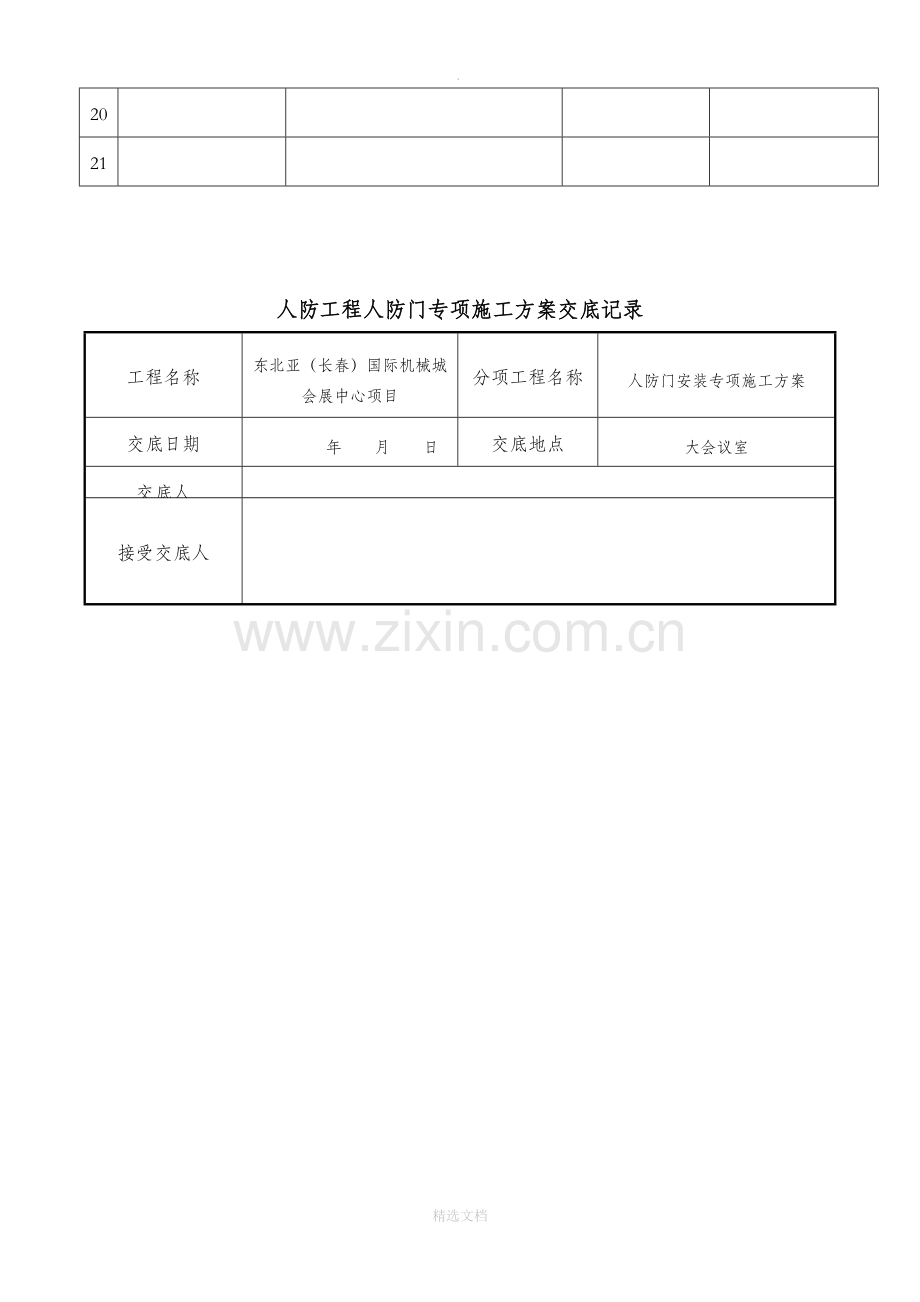 人防工程人防门施工方案交底(补).doc_第2页