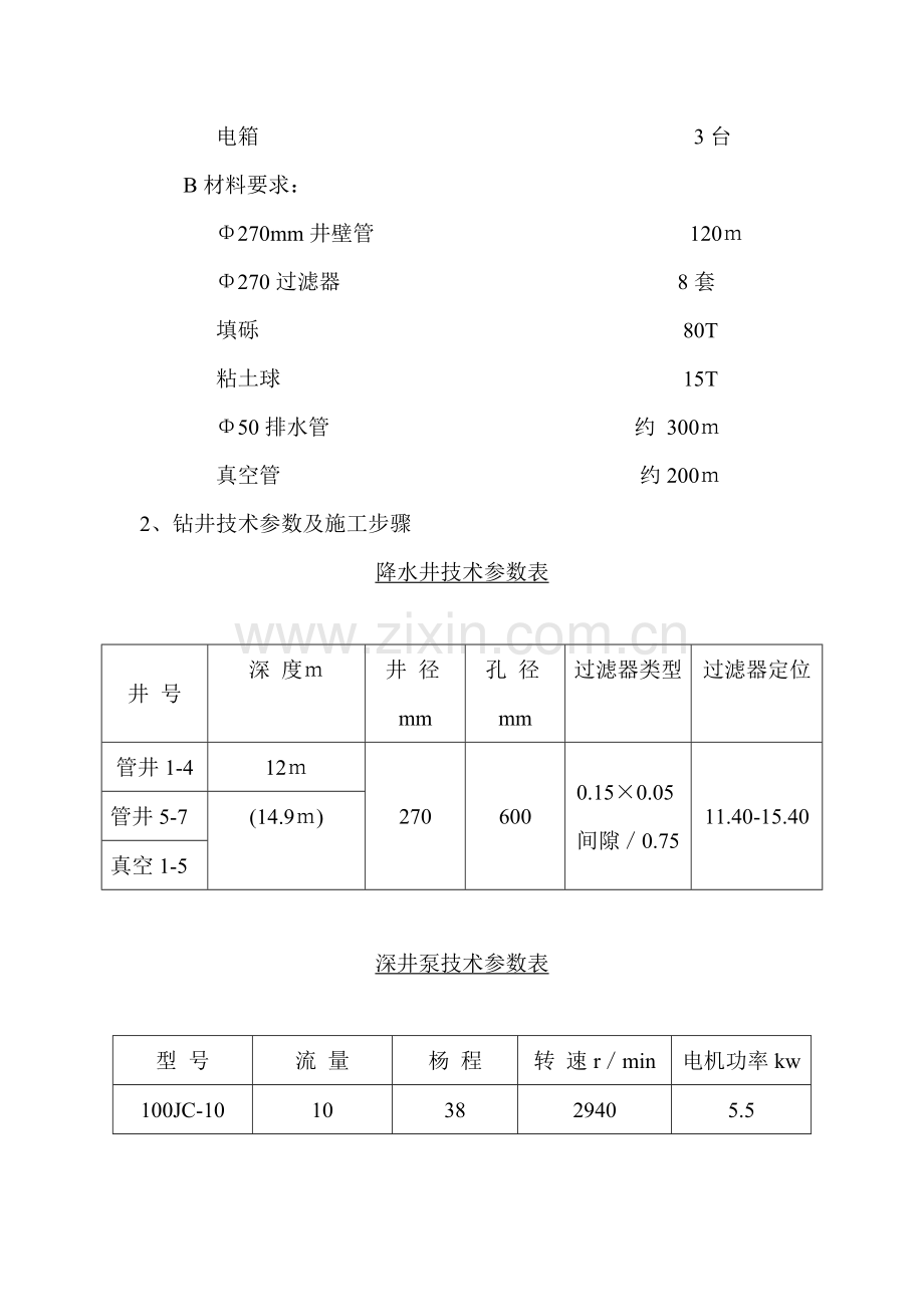 强制式深井基坑预降水的施工方案.doc_第3页