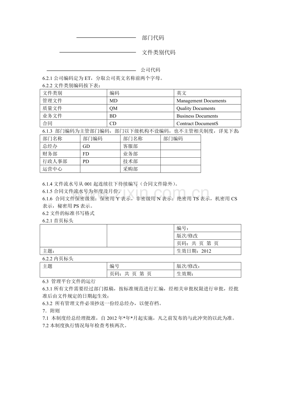 公司文控管理制度.doc_第2页