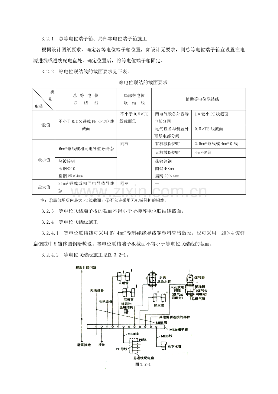 建筑物等电位联结安装施工工艺标准.doc_第2页