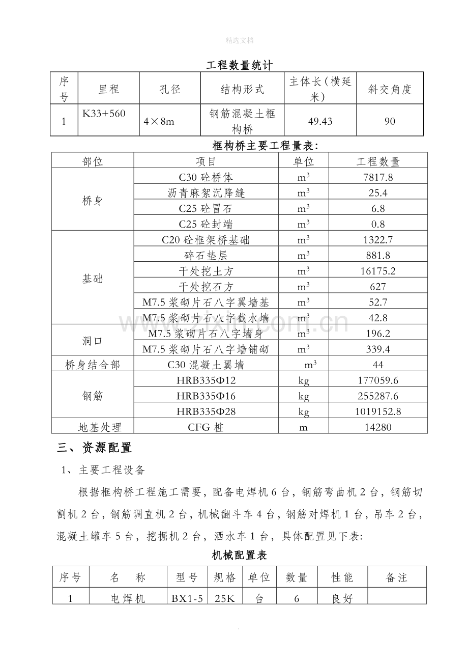 现浇钢筋混凝土框架桥施工方案.doc_第3页