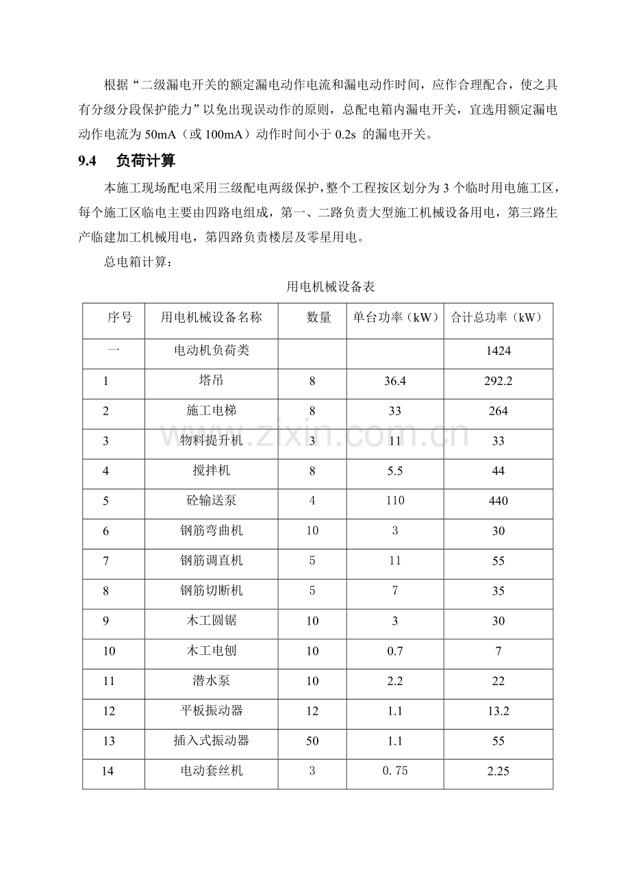 王良根文档临时用电专项施工方案.doc_第3页