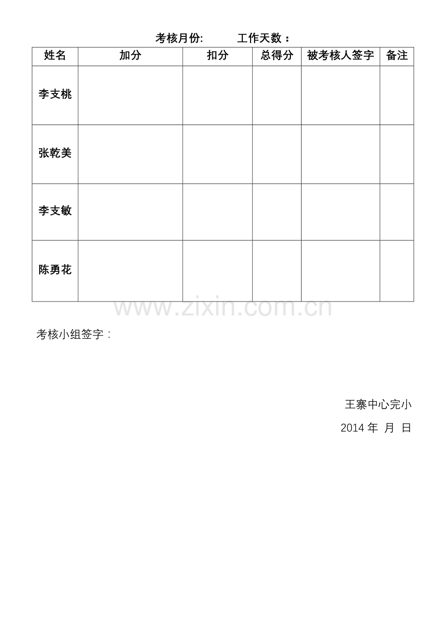 食堂绩效考核方案.doc_第3页