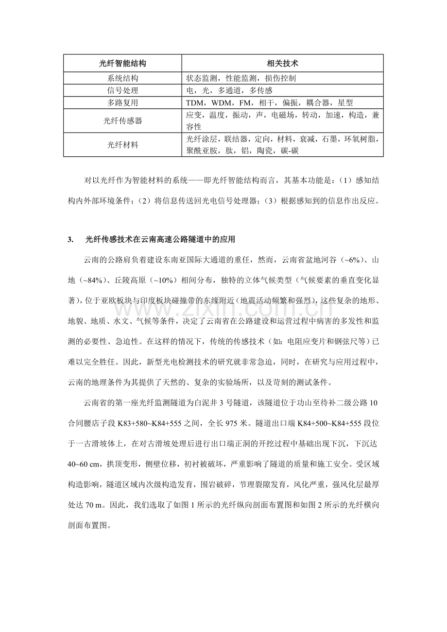 光纤传感器在云南高速公路隧道中的应用.doc_第3页