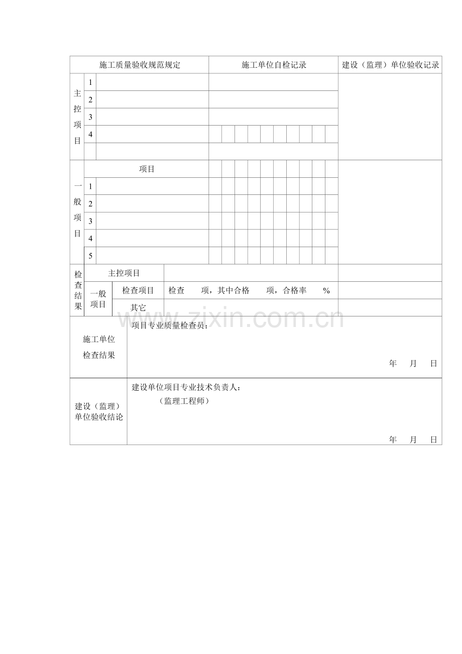 工业设备及管道防腐蚀工程有关规范(2011-年版)若干用表.doc_第2页