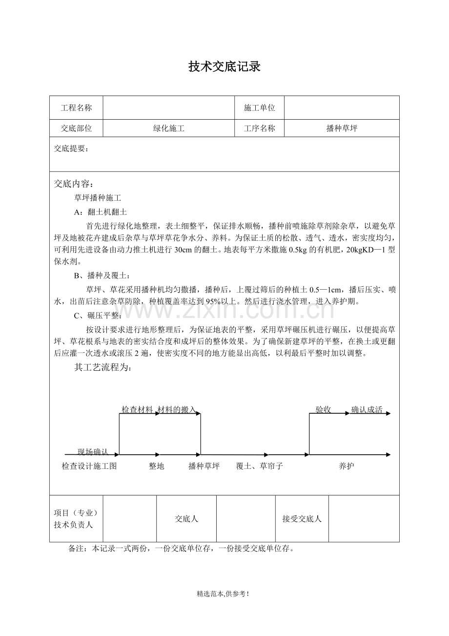 园林绿化技术交底记录(绿化部分).doc_第3页