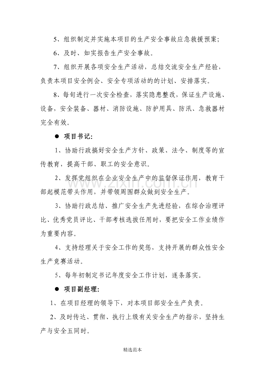 项目部安全领导小组工作制度.doc_第2页