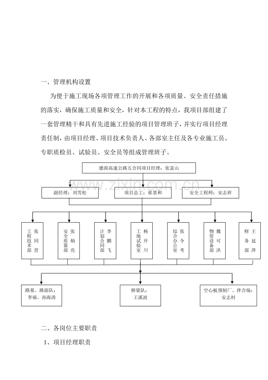 施工现场组织管理机构-.doc_第1页