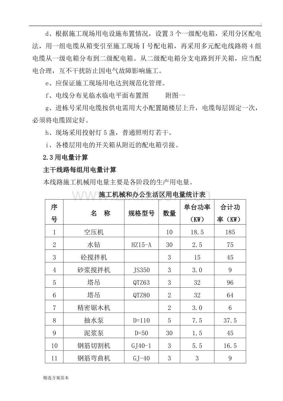 临时用水用电施工方案.doc_第3页