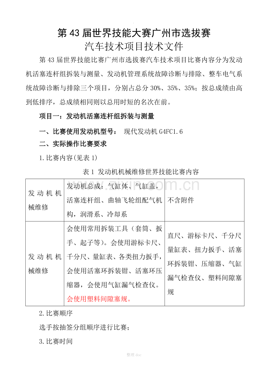 汽车技术竞赛文件汇总.doc_第1页