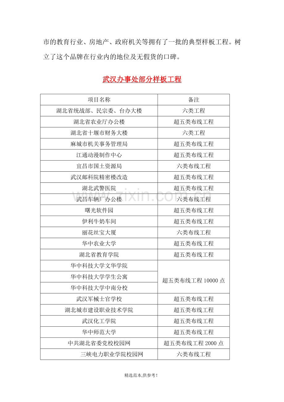 TCL六类线综合布线产品设备参数文字方案.doc_第2页