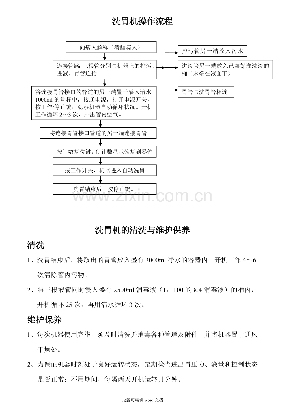 洗胃机操作流程新版.doc_第1页