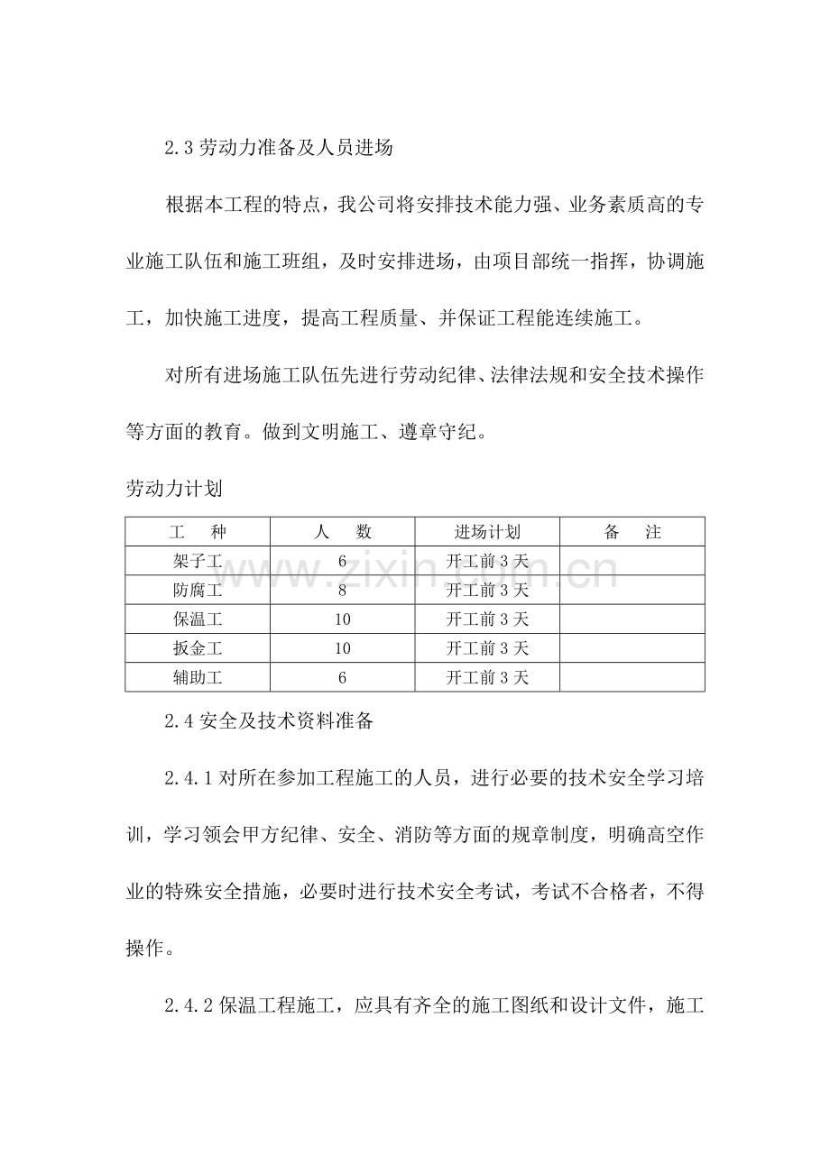 聚氨酯设备管道保温施工方案.doc_第3页