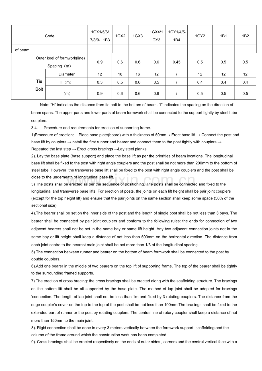 1312-STR-1200梁、柱模板及支架施工方案(英文版).doc_第3页