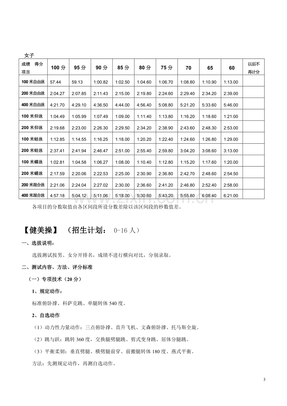 广西大学2016年高水平运动队选拔专项测试.doc_第3页