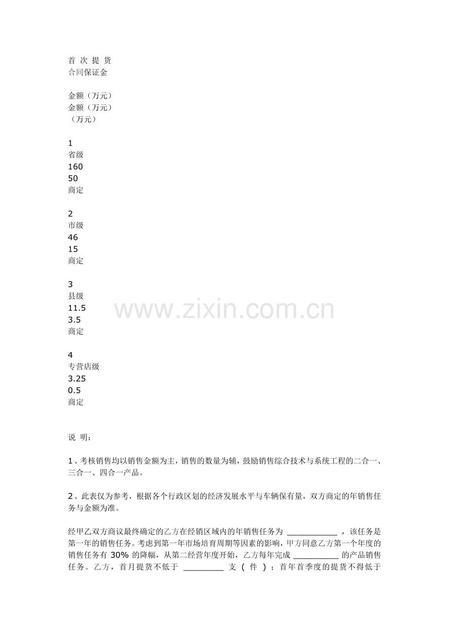 产品区域经销商合同书.doc_第2页