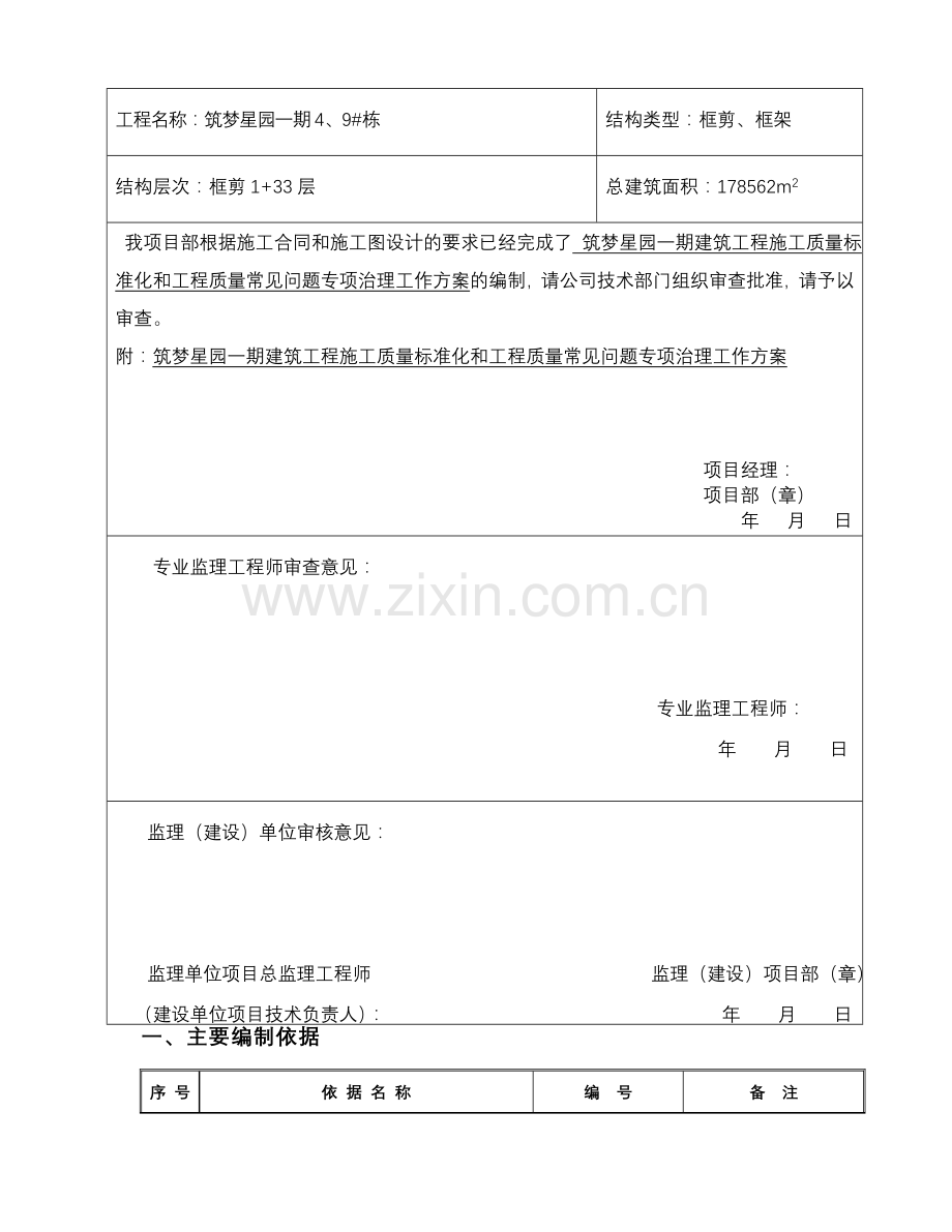 质量标准化和工程质量常见问题专项治理环境工作方案.doc_第3页