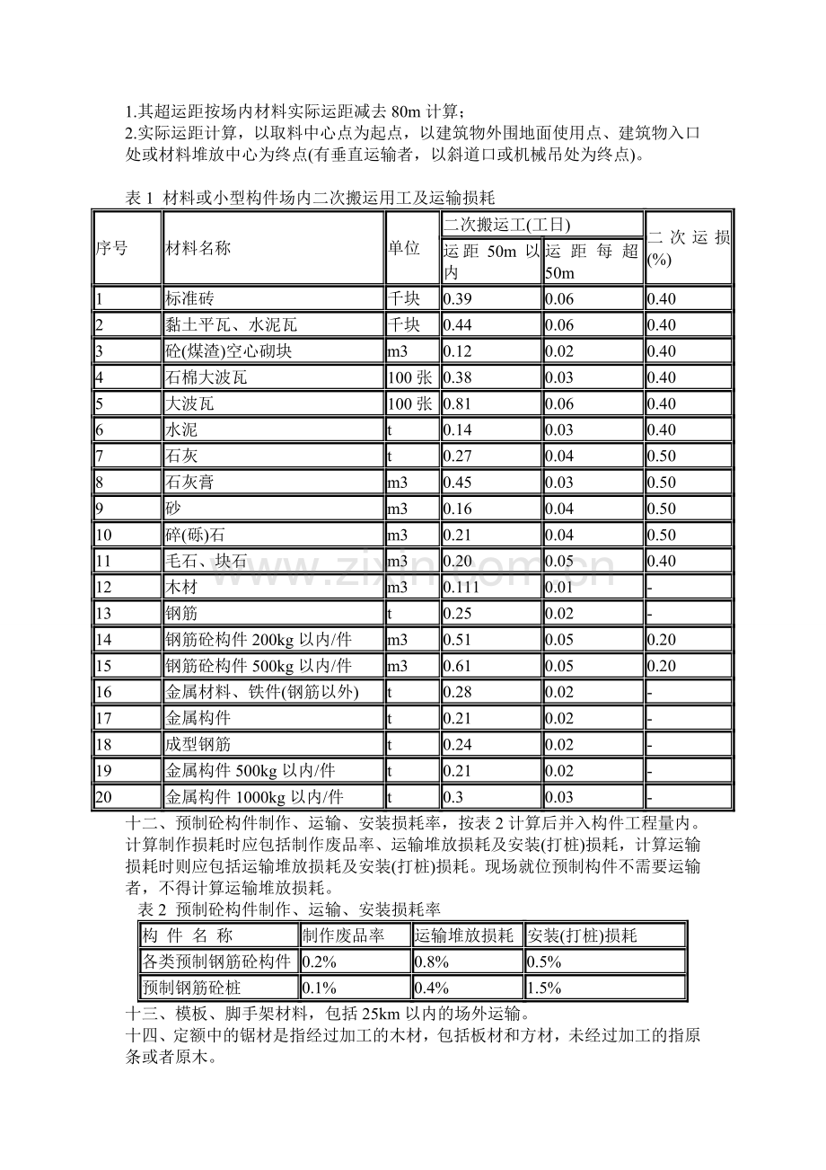 湖南省建筑工程消耗量标准(2014).doc_第2页