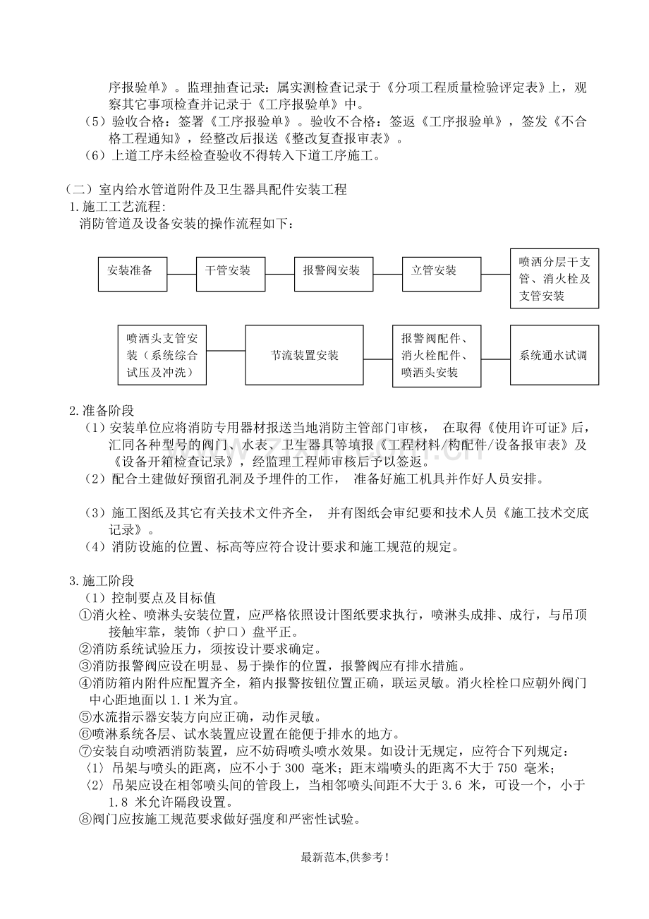 给排水及消防安装监理细则.doc_第3页