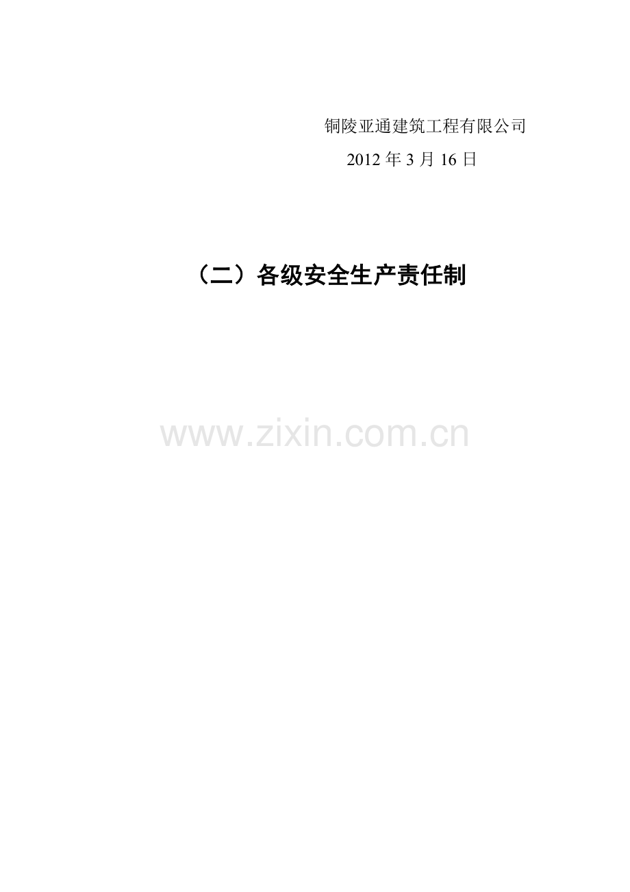 企业制定各级安全生产责任制、各项安全生产规章制度、各工种安全技术操作程的文件.doc_第3页