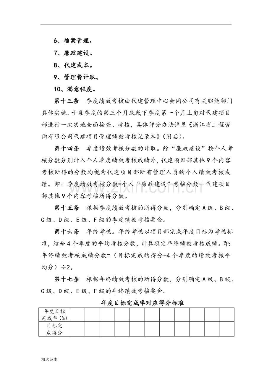 代建项目管理人员考核办法.doc_第3页