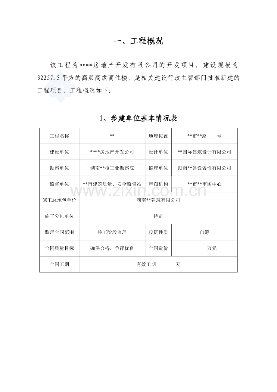 湖南省某商住楼工程安全监理方案.doc_第3页