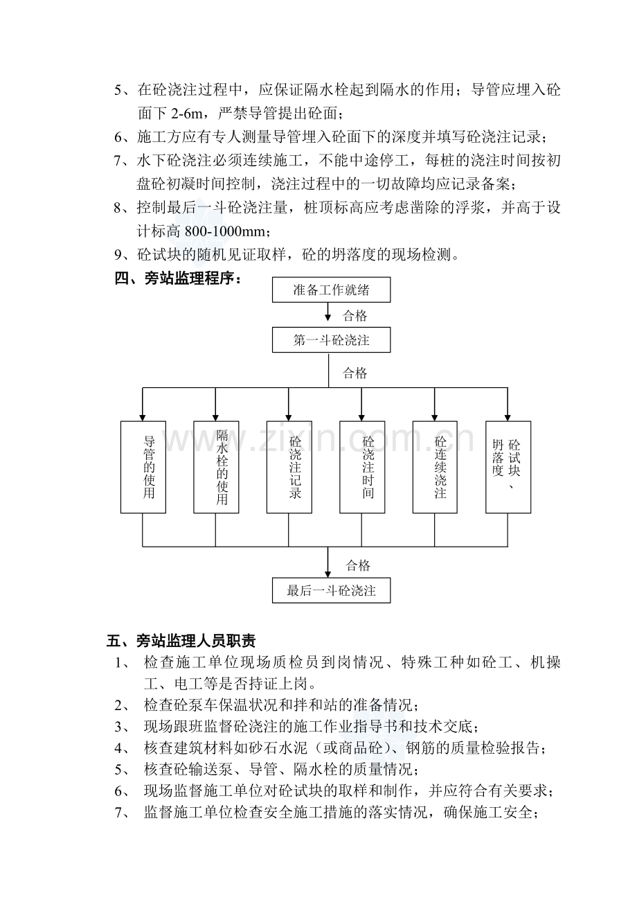 钻孔灌注桩监理旁站方案-secret.doc_第2页