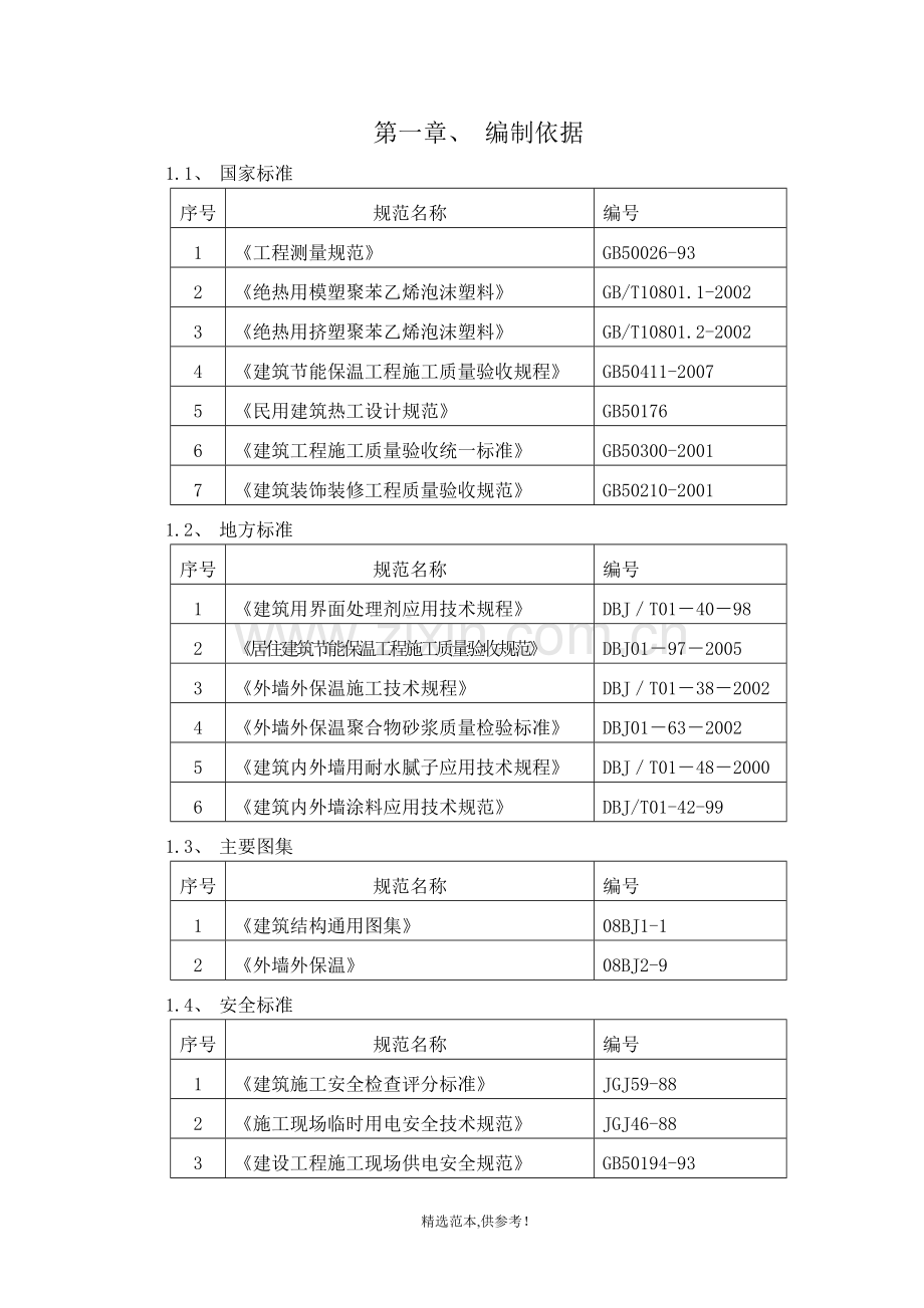 外墙外墙保温外墙涂料、外墙饰面砖施工方案.doc_第2页