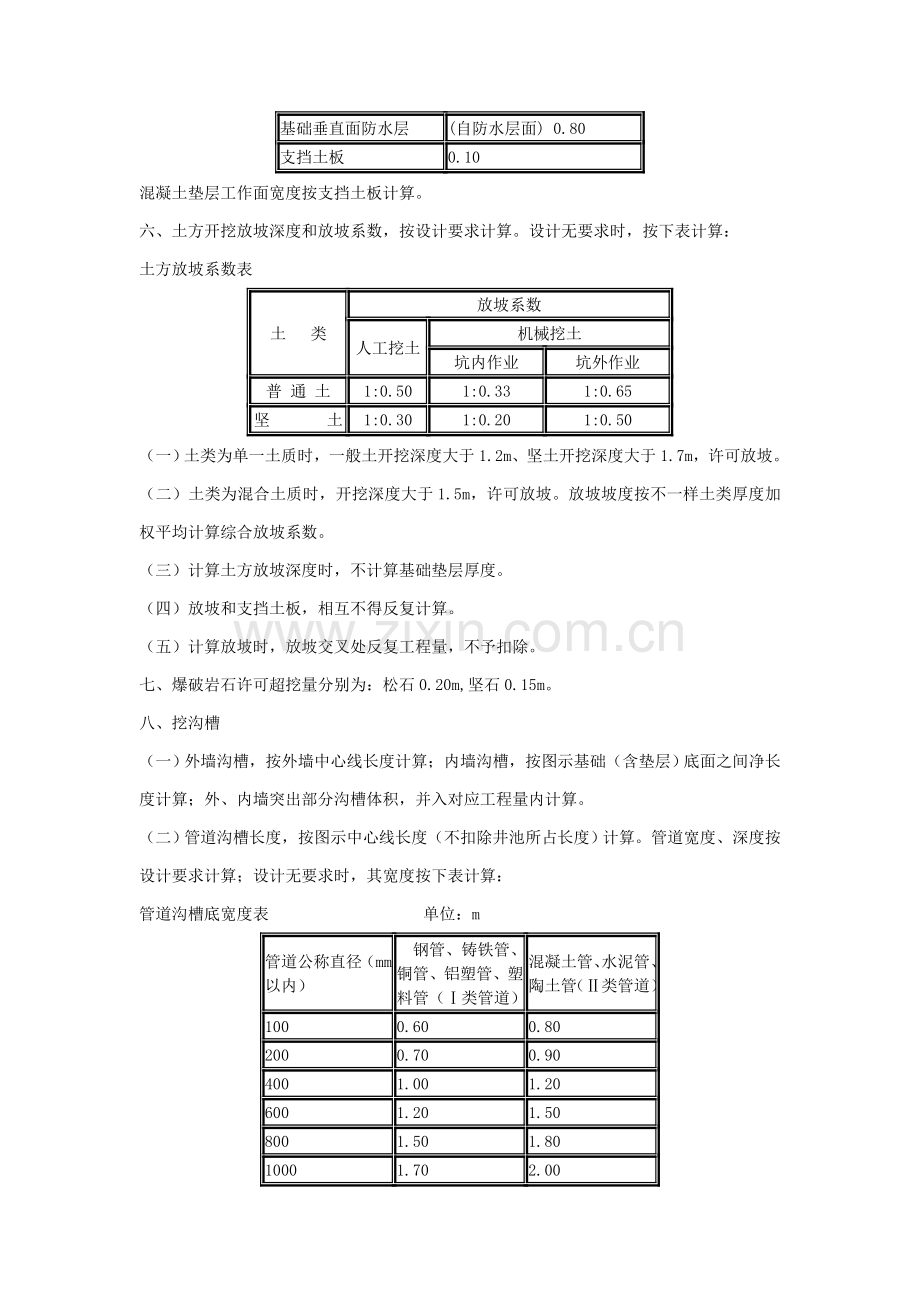 浅析山东建筑工程消耗量定额计算规则样本.doc_第2页