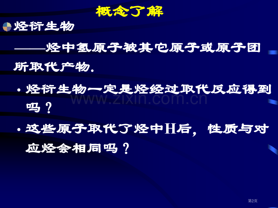 烃衍生物专题培训市公开课一等奖百校联赛特等奖课件.pptx_第2页