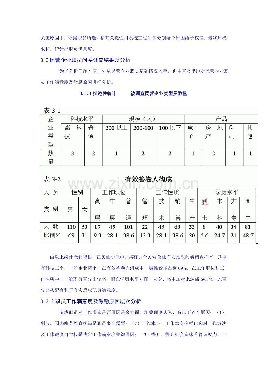 温州民营企业员工激励机制调查报告样本.doc_第2页