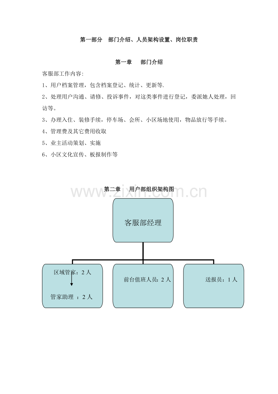 物业客服部工作指南制度规范模板.doc_第3页